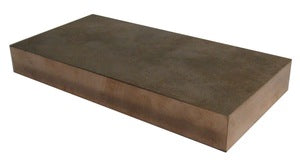 Copper Tungsten Plate 7/8"H x 4"W x 8"L