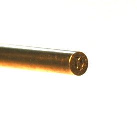 Multi-Channel EDM Electrode Brass Tube .0929" OD X 12" L