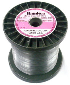 Hando-Cut HDZ Spooled EDM Zinc Coated Brass Wire 0.15 mm (.006") 4.4 lbs