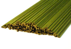Precision Brass EDM Electrode Tube .0122 (.31MM) OD X .005 ID X 12" L