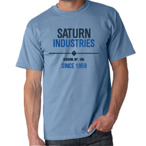Saturn Industries Inc. Limited Edition Blue T-Shirt