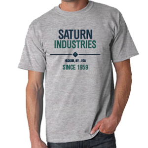 Saturn Industries Inc. Limited Edition Gray T-Shirt