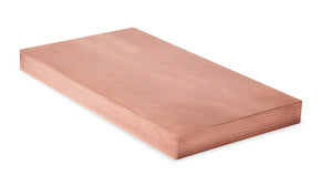 C14500 Tellurium Copper Rectangle Plate 1/4" H x 6" W x 12" L