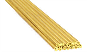 Multi-Channel EDM Electrode Brass Tube .1614" OD X 16" L