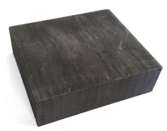 2915 Graphite Saw Cut Blank 1-3/4” x 4” x 4''   